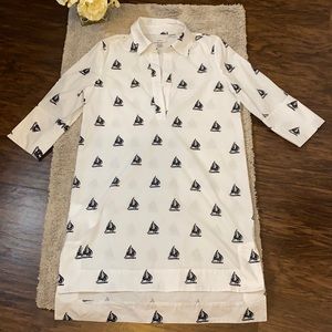 J. Crew sailboat tunic coverup